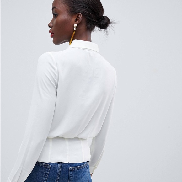 Warehouse Tuck Hem Blouse - Picture 5 of 8